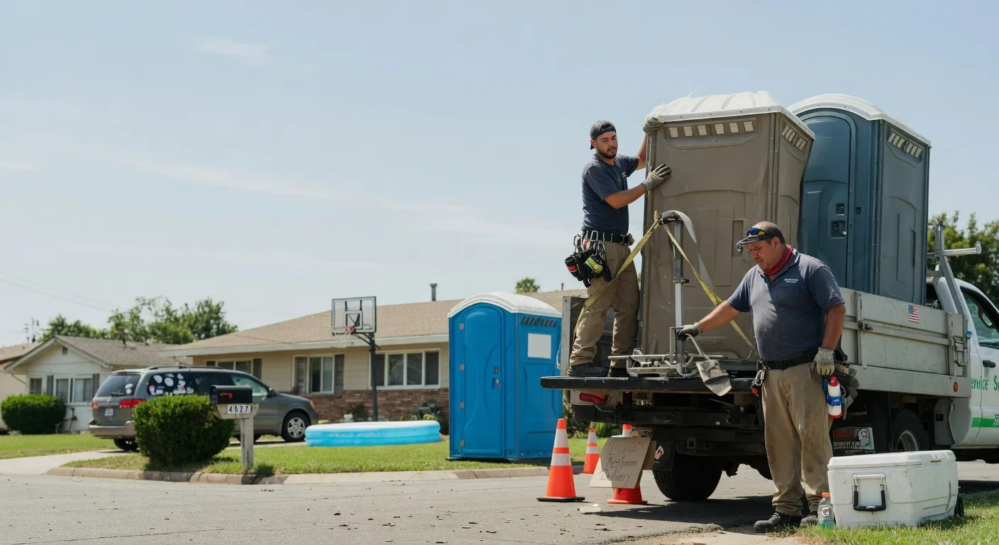 Porta Potty Rental in Dunmore, WV near me
