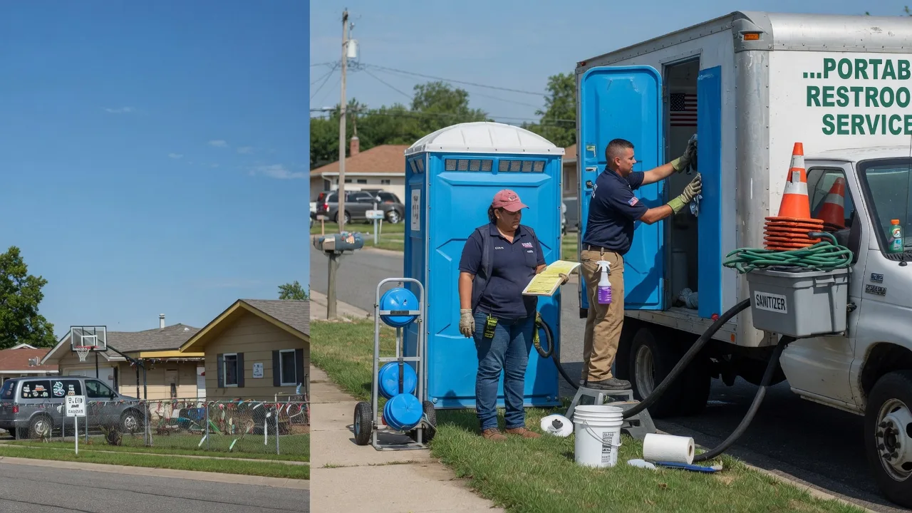 Portable Toilet Rental in Dunmore, WV near me
